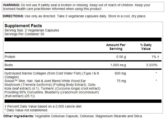 Clinical Youth Collagen 60VegCaps by Kal