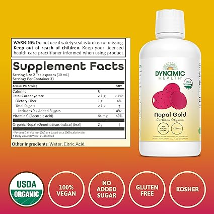 Nopal Gold 32oz by Dynamic Health