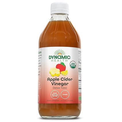 Apple Cider Vinegar Detox Tonic 16oz by Dynamic Health