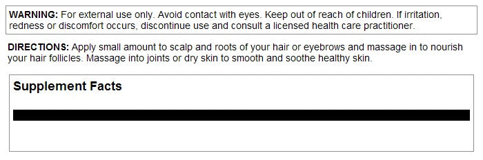 Black Castor Oil 8oz by Heritage Store