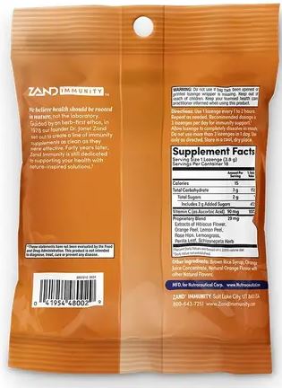 Zand Herbal Lozenge Orange C 15 Piece