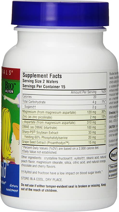 Source Naturals Attentive Child Chewable Tablets