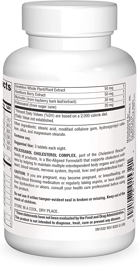 Policosanol Cholesterol Complex Tablets