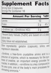 Source Naturals L-Ornithine Capsules
