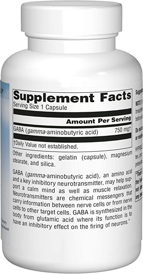 Source Naturals GABA Capsules
