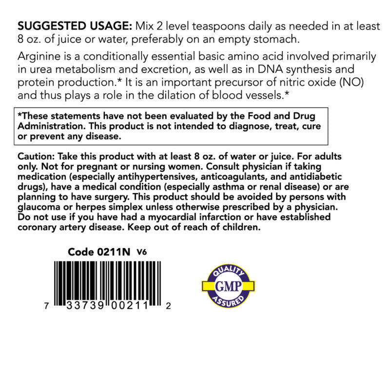 L-Arginine Powder 2.2lb by Now