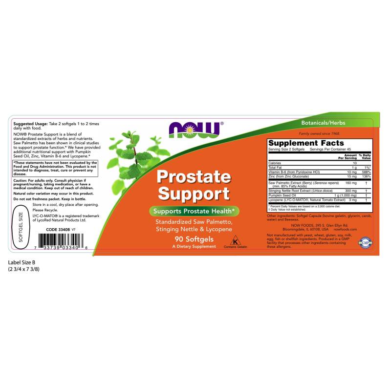 Prostate Support 90sg by Now