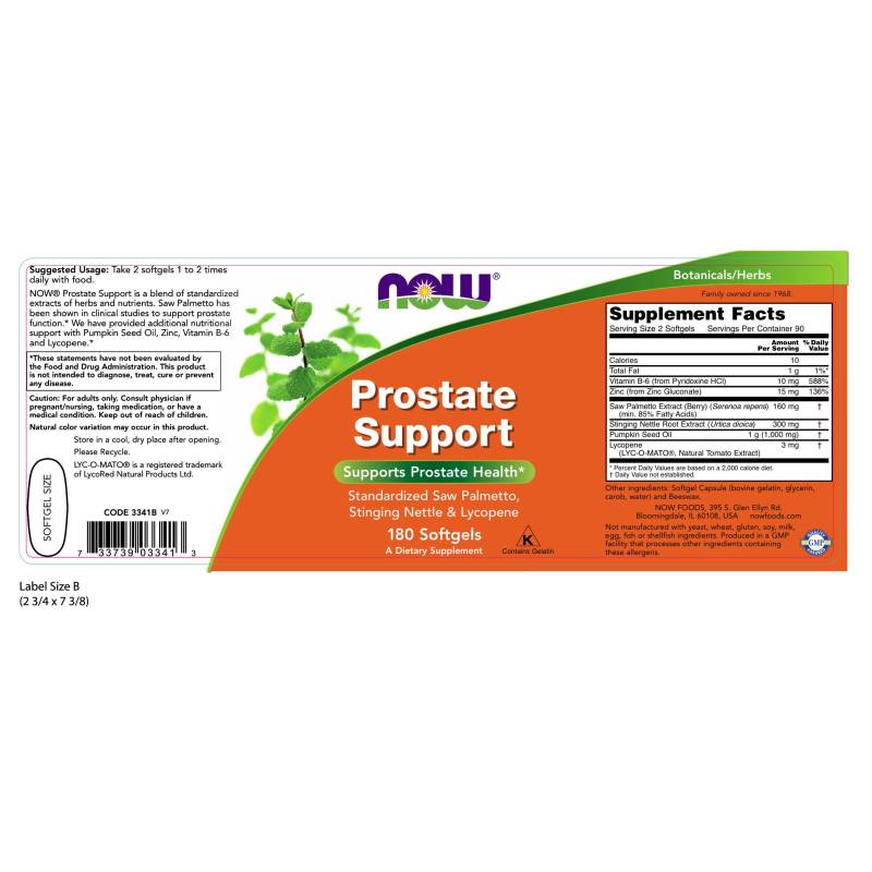 Prostate Support 180sg by Now
