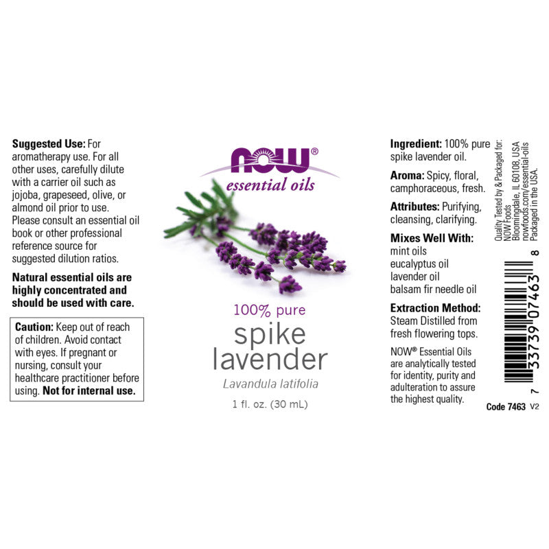 Spike Lavender Oil 1oz by Now