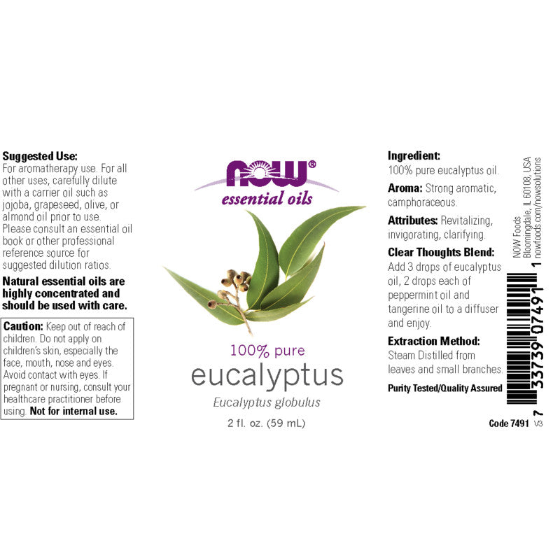 Eucalyptus Oil 2oz by Now