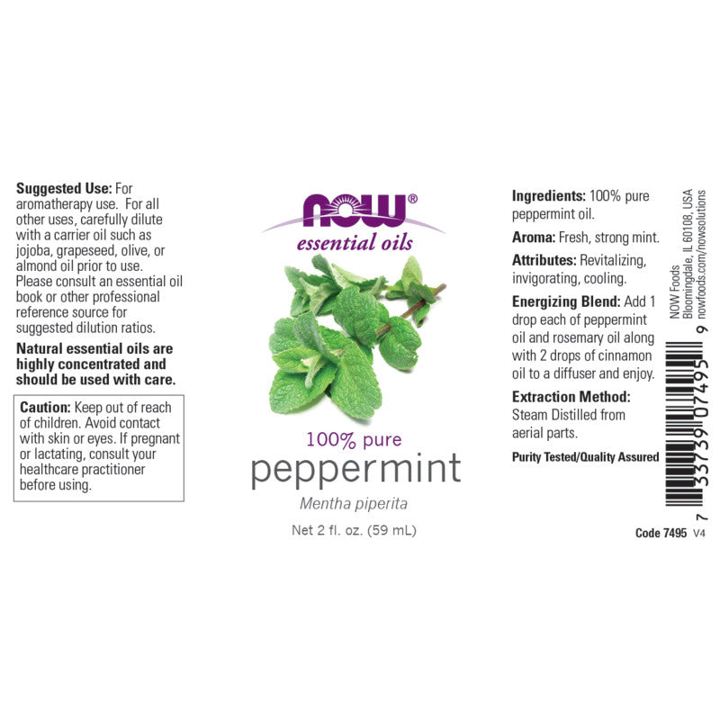 Peppermint Oil 2oz by Now