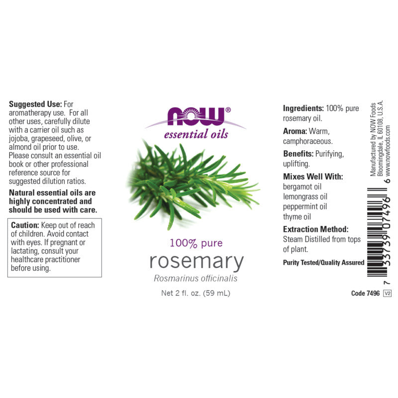 Rosemary Oil 2oz by Now