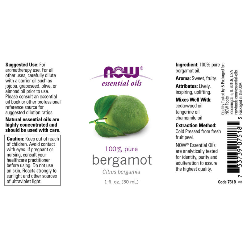 Bergamot Oil 1oz by Now