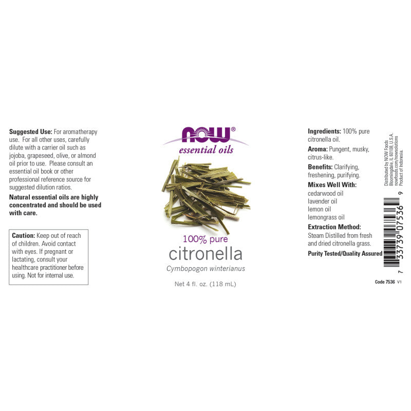 Citronella Oil 4oz by Now