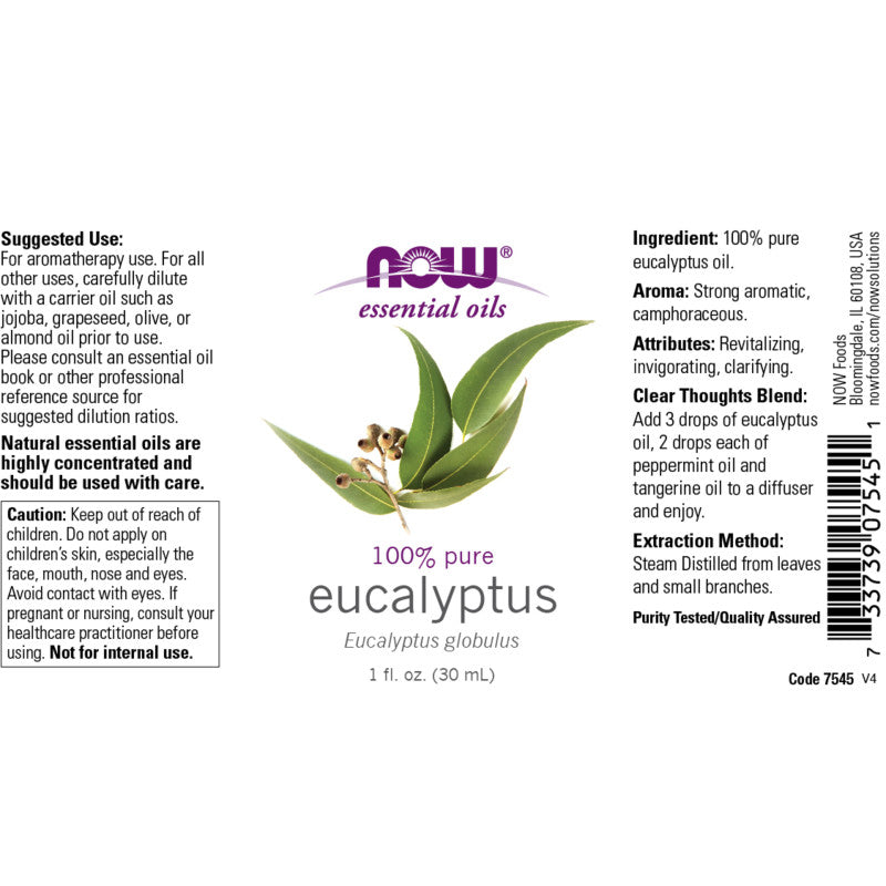 Eucalyptus Oil 1oz by Now