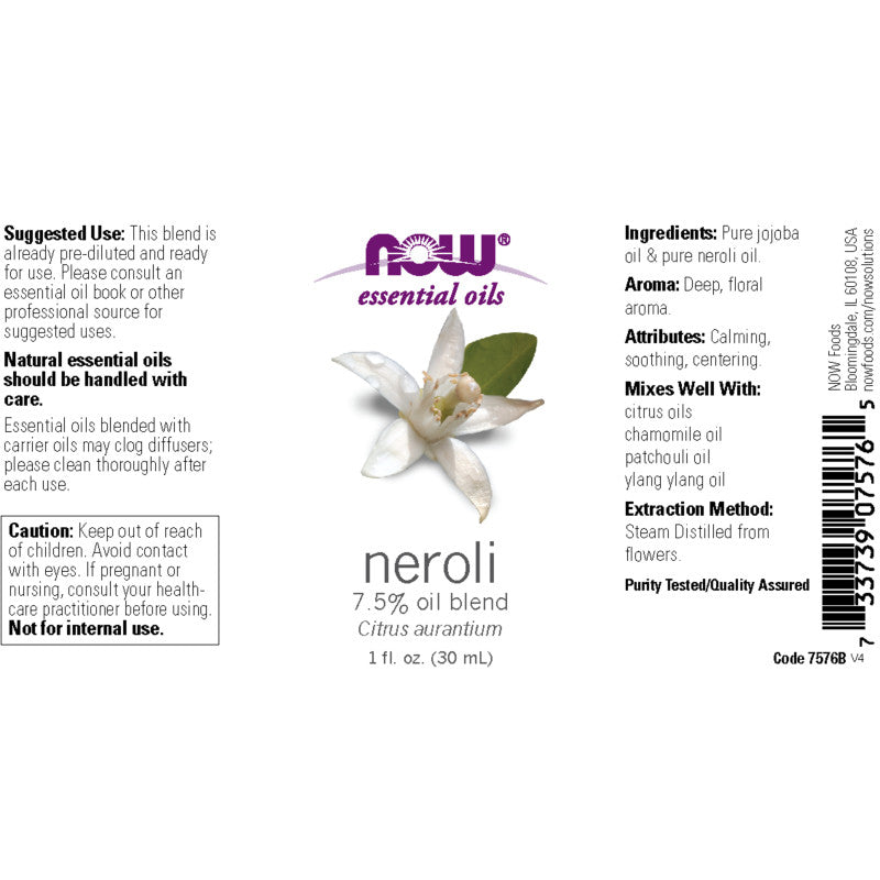 Neroli Oil Blend 1oz by Now