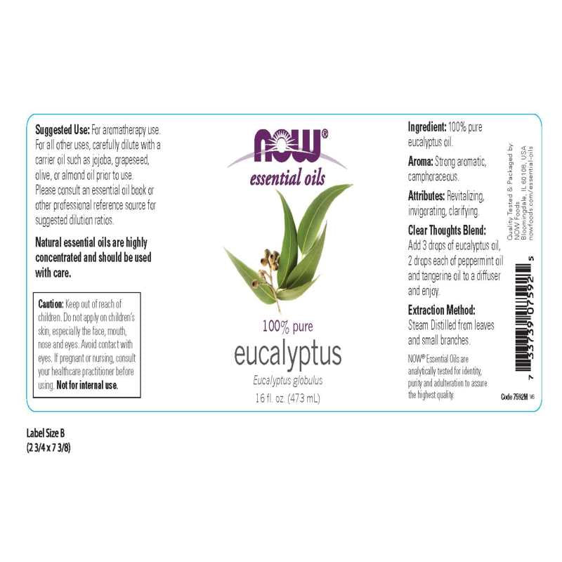 Eucalyptus Oil 16oz by Now