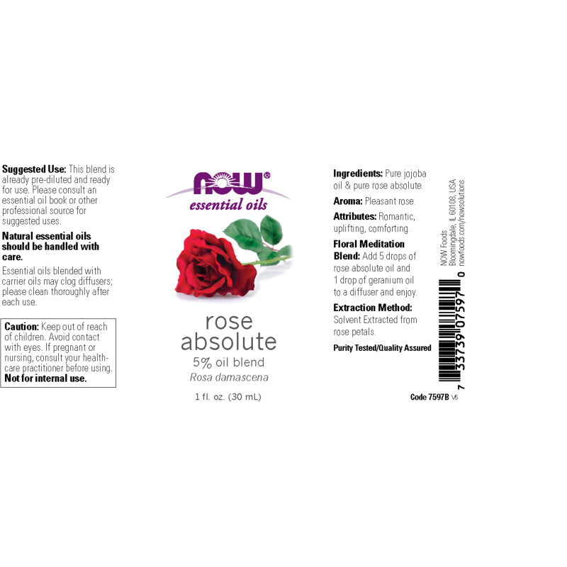 Rose Absolute Oil Blend 1oz by Now