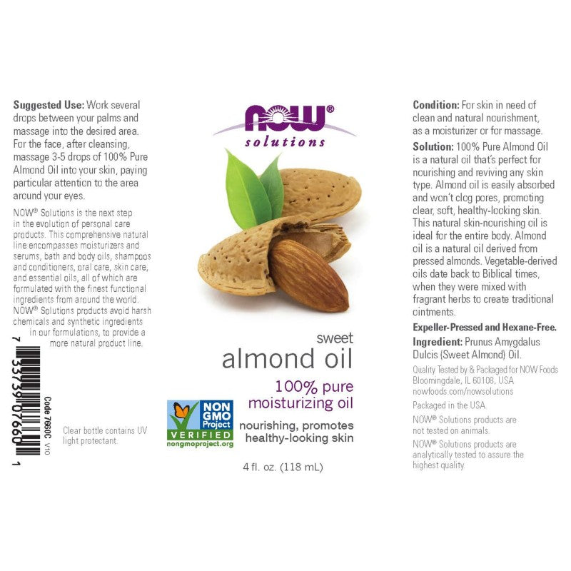 Almond Oil 4oz by Now