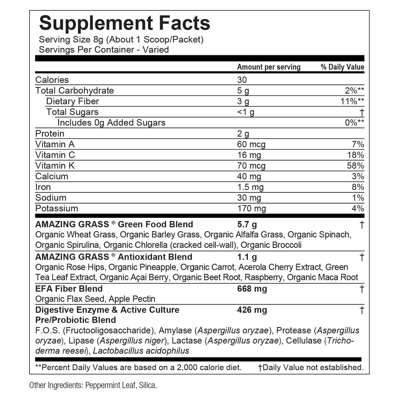 Green Superfood Original 30svg by Amazing Grass