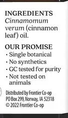 Cinnamon Leaf Oil 0.5oz by Aura Cacia