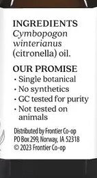 Citronella Oil 0.5oz by Aura Cacia
