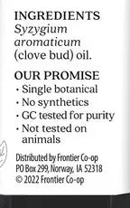 Clove Bud Oil 0.5oz by Aura Cacia