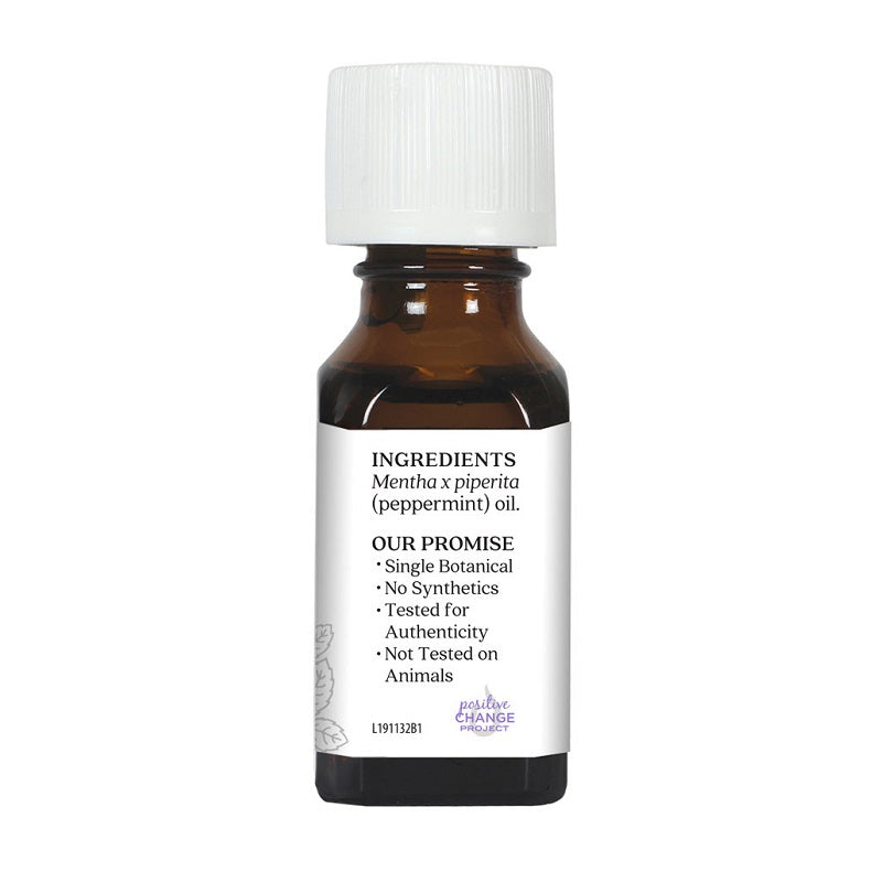 Peppermint Oil 0.5oz by Aura Cacia