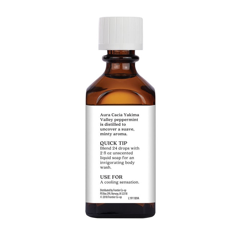 Peppermint Oil 2oz by Aura Cacia