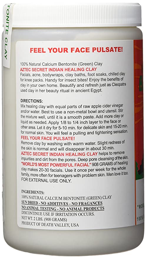 Indian Healing Bentonite Clay by Aztec Secret