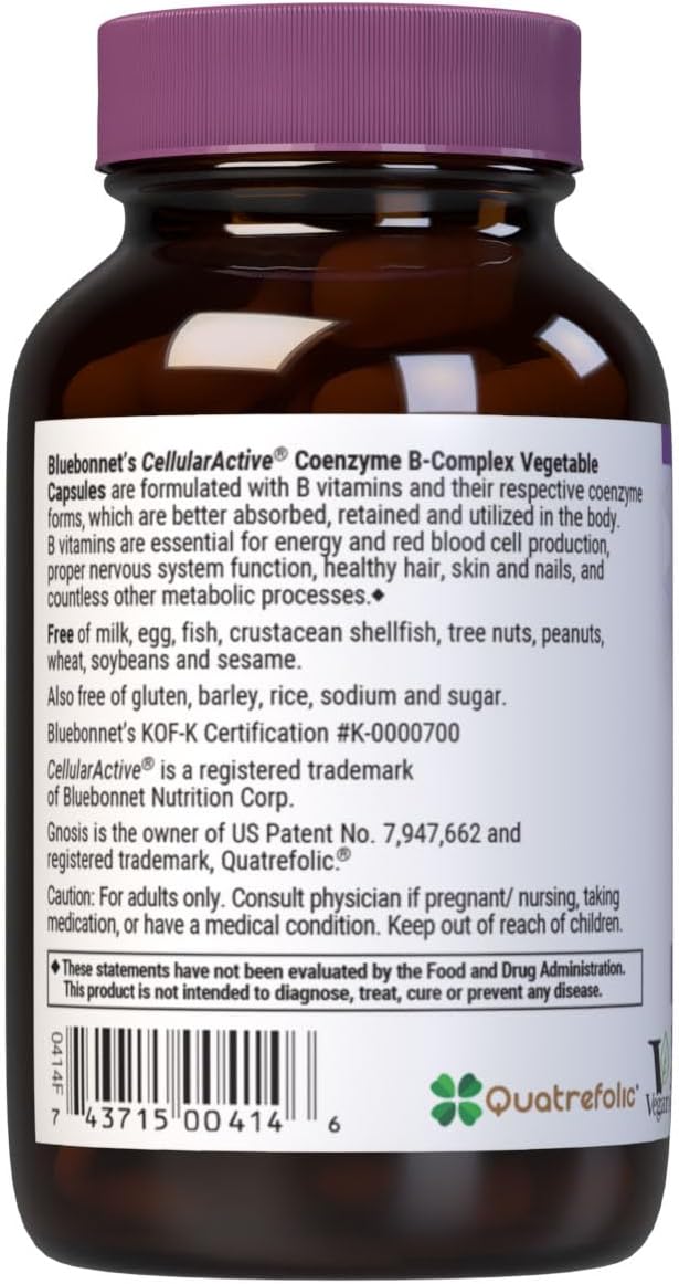 Coenzyme B Complex 50Veg Caps by Bluebonnet