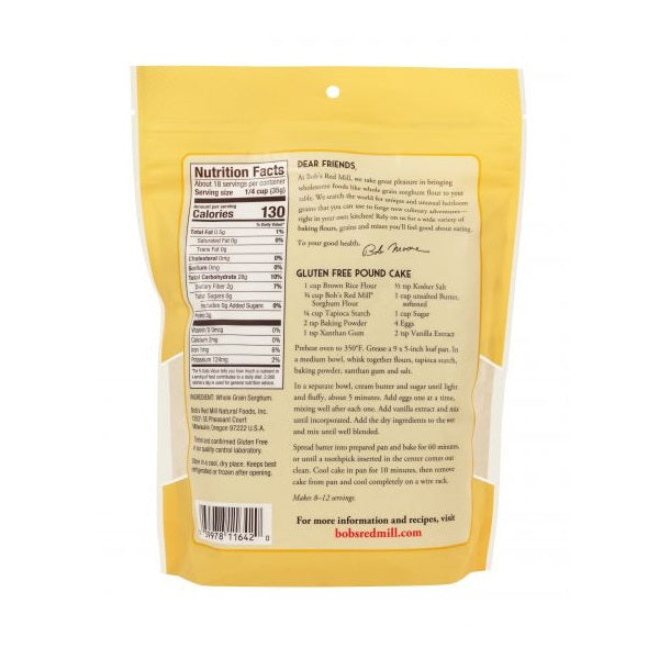 Sorghum Flour 22oz by Bob's Red Mill