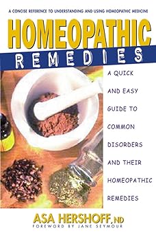 Homeopathic Remedies Book