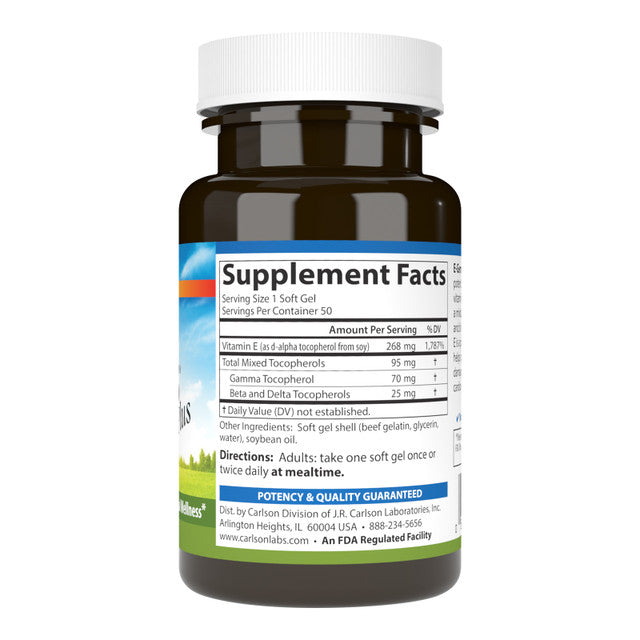 E-Gems Plus 400iu Softgels by Carlson Labs