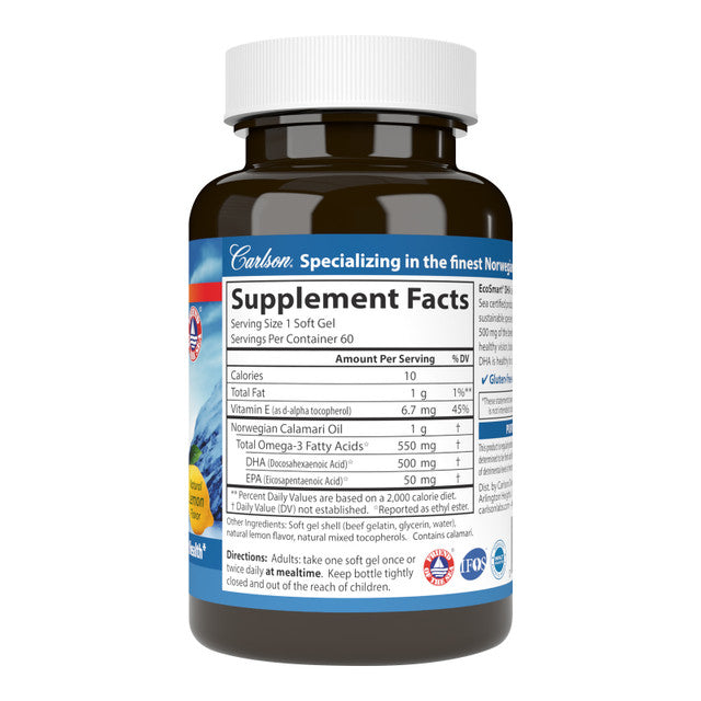 EcoSmart DHA Bonus Pack Softgels by Carlson Labs