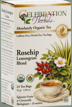 Rose Hips and Lemongrass Organic Tea by Celebration Herbals