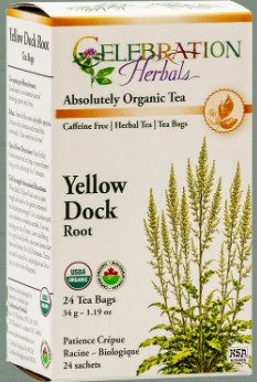 Yellowdock Root Organic Tea by Celebration Herbals