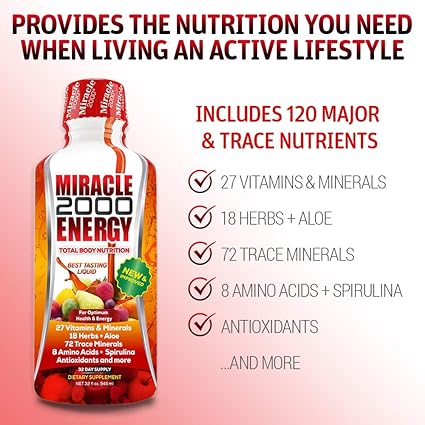 Miracle 2000 Multivitamin Liquid by Century Systems