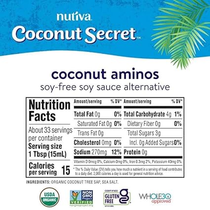 Coconut Raw Organic Aminos by Coconut Secret
