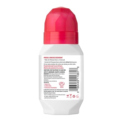 Pomegranate Crystal Roll On Deoderant by Crystal Body