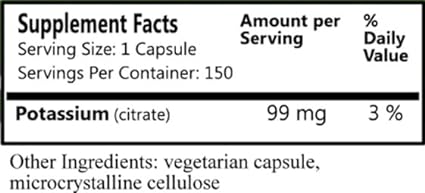 Potassium Citrate Capsules by Daily