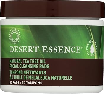 Face Cleansing Pads with Tea Tree by Desert Essence