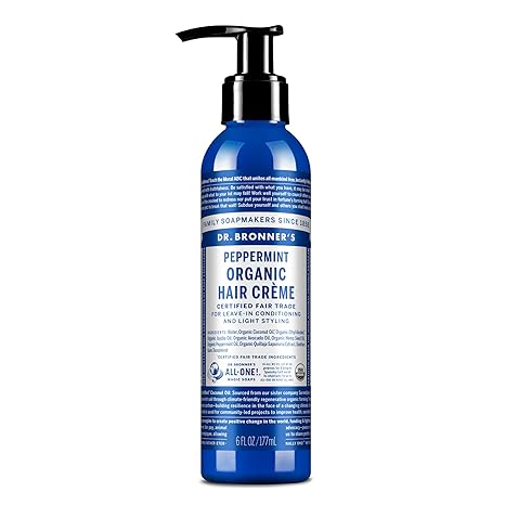 Organic Hair Creme Peppermint by Dr. Bronner's
