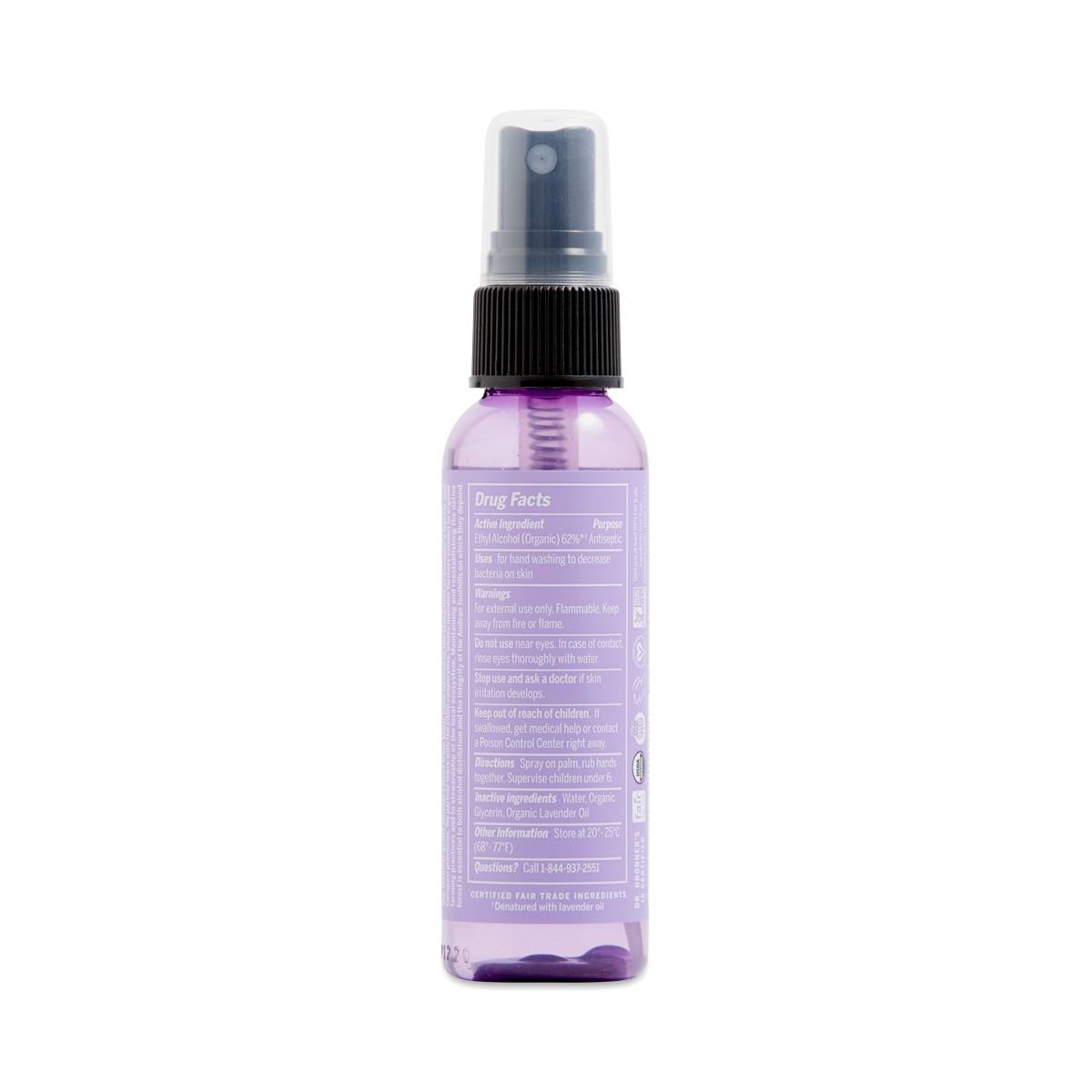 Hand Sanitizer Spray Lavender by Dr. Bronner's