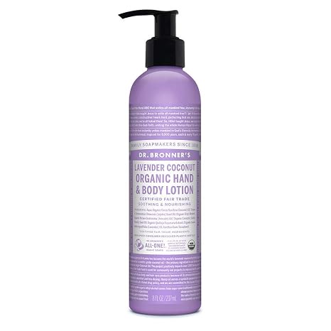 Organic Hand & Body Lotion Lavender Coconut by Dr. Bronner's
