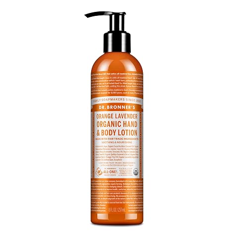 Organic Hand & Body Lotion Orange Lavender by Dr. Bronner's