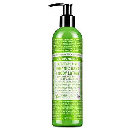 Organic Hand & Body Lotion Patchouli Lime by Dr. Bronner's