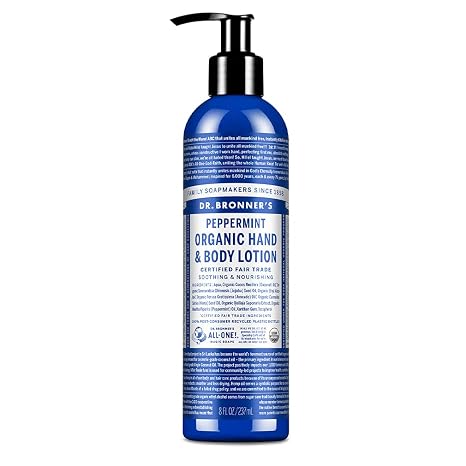 Organic Hand & Body Lotion Peppermint by Dr. Bronner's