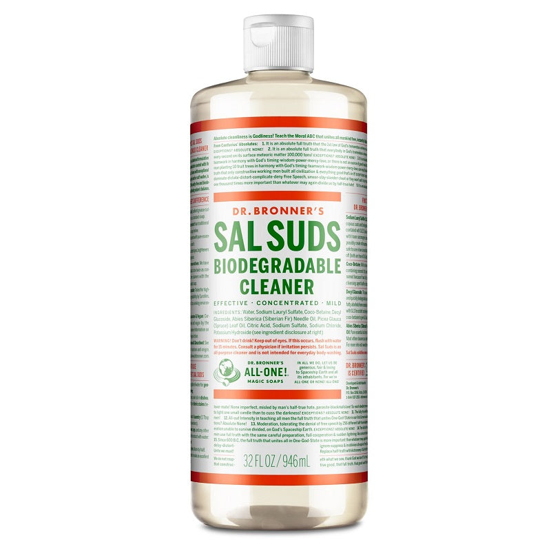 Sal Suds Biodegradable Cleaner by Dr. Bronner's