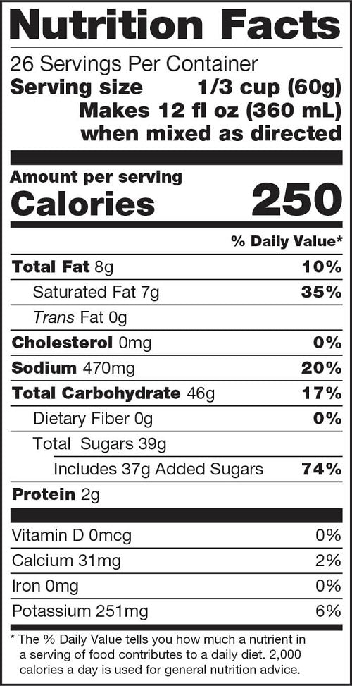 Salted Caramel Latte by Dr. Smoothie